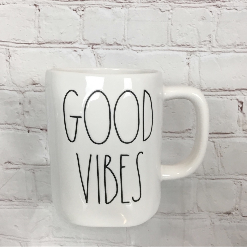 🚨FLASH SALE 🚨 Rae Dunn “GOOD VIBES” coffee mug